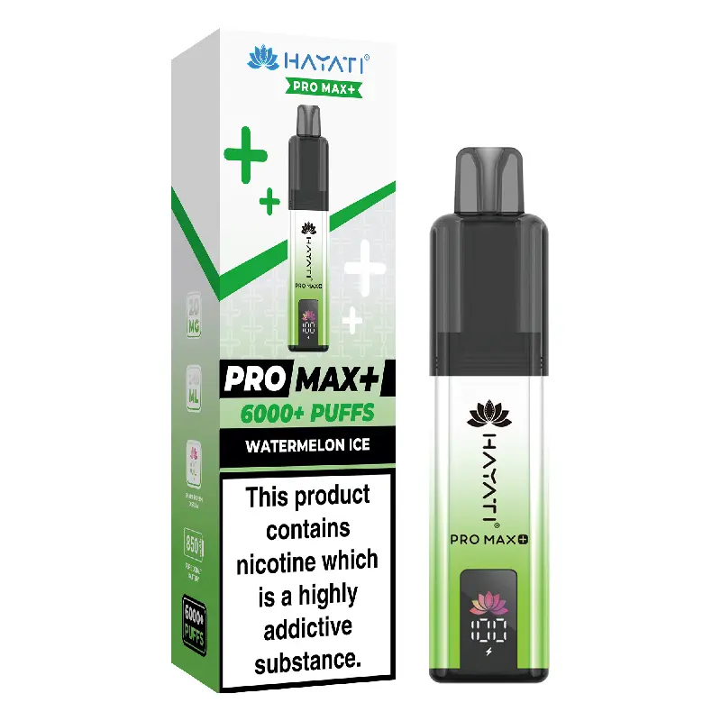 Watermelon Ice Hayati Pro Max Plus 6K Disposable Vape 20mg